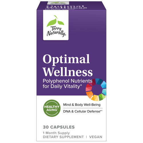 Optimal Wellness 30 capsules - Polyphenol Nutrients for Daily Vitality - Terry Naturally